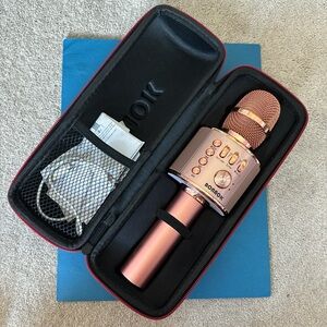 Bonaok karaoke microphone and speaker